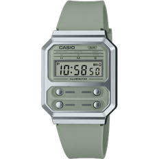 CR1616 Armbanduhren Casio A100WEF-3AEF Grün