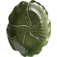 Stiernholm Flora Serveringsfat 43 x 34 cm Grön Uppläggningsfat