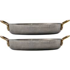 Stainless Steel Roasting Pans Nicolas Vahé Presentation Mini Roasting Pan 2pcs 13.5cm