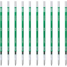 Zebra Correction Tape & Fluid Zebra Ballpoint Pen Refill NJK-0.5 Lead Green 10 Count