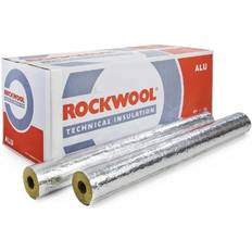 Isolamento in Lana di Pietra Rockwool Rørskål Universale Alutape 48x20 mm