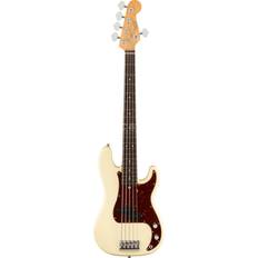 Beige El-basser Fender American Professional II Precision Bass LH Rosewood Fingerboard