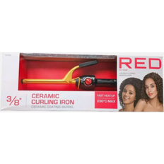 Red Curling Irons Kiss Ceramic Curling Iron C101NG