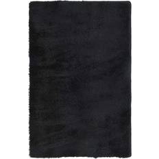 Polypropylen - Utomhusmattor Mattor & Fällar vidaXL Ryamatta Med Lång Lugg Navarra Svart 130x200 cm Polyester Svart