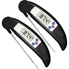 Kitchen Thermometers Luxury Living Instant-Read Digital and Poultry 2-Pack Meat Thermometer