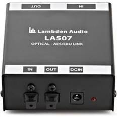 Mains D/A Converter (DAC) Lambden Audio LA507 Toslink S/PDIF Converter