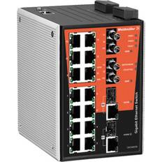 Weidmüller Industrial Ethernet Switch IE-SW-PL18MT-2GC14TX2ST