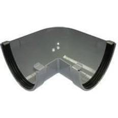 Roof Equipment FloPlast Grey Deepflow Hi-Cap Gutter Angle 90 Degree x 115mm x 75mm