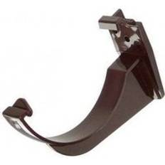 Roof Equipment FloPlast Brown Mini Gutter Fascia Bracket 76mm