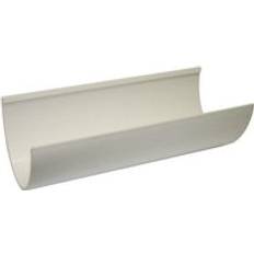 Roof Equipment FloPlast White Deepflow Hi-Cap Gutter 115mm x 75mm x 4mtr