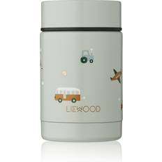 Liewood Børnetermokander Liewood Nadja Termobeholder Vehicles Dove Blue