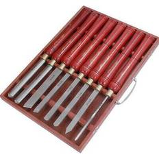 Hand Tools Neilsen 8PC Set HSS Wood Lathe Gauge CT0056 Carving Chisel
