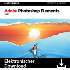 Adobe Office-Programm Adobe Photoshop Elements 2025 Win Mac