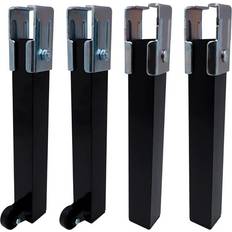 Patas de cama Micel Set de Patas de Mueble 3 x 3 x 25 cm