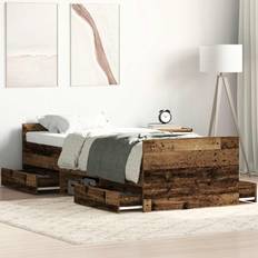 vidaXL Sengeramme Uten Madrass 90x190 cm Sängram