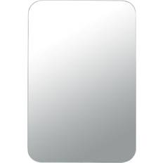 Eden Rectangular Bathroom Mirror Silver
