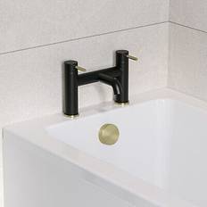 Black And Brass Bath Mixer