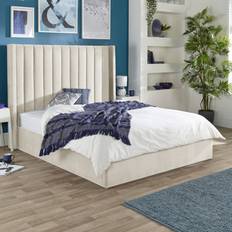 Aspire Helix Ottoman Storage Double Frame Bed