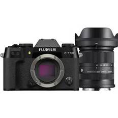 Fujifilm Digital Cameras Fujifilm X-T50 Body Black with Sigma 18-50mm F/2.8 DC DN Contemporary