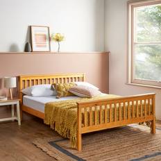 Home Treats Double Bed Frame With Mattress