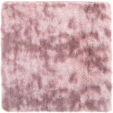 Carpets & Rugs vidaXL Dusty Pink Shaggy Rug 160x160 cm Pink cm