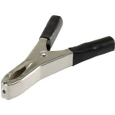 TRU Components Alligator Clip Black Length 100 mm 1 pcs