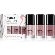 NOBEA Day-to-Day Fresh Frost Set Kit Med Nagellack - Pink Petals
