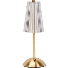 Acrylic Table Lamps ValueLights Rechargeable Gold Touch Table Lamp