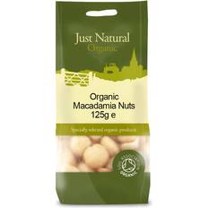 Organic Nuts & Seeds Just Natural Macadamia Nuts 125 g Organic