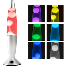 InnovaGoods Flerfarget LED Lava Lampe Bordlampe