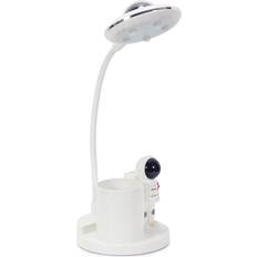 ValueLights Tom Matte White LED 38 x 12.5 x 12.5 cm Table Lamp