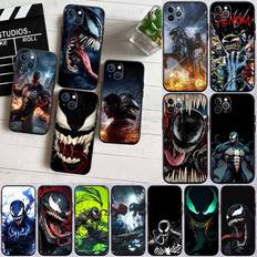Bandai II23 Venom Phone Case for iPhone 6 6s 7 8 11 12 13 14 15 XS Pro Max XR X SE