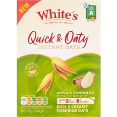 Cereal, Porridge & Oats White's Quick Oaty Instant Oats Apple & Cinnamon