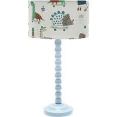 ValueLights Bobbles Powder Blue Table Lamp