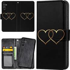 Samsung Samsung Galaxy A35 5G Lompakkokotelo Double Hearts