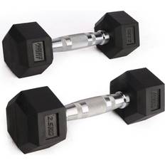 Fitness Pair Of Hex Dumbbells 2.5Kg