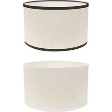 ValueLights Small Linen Fabric Drum Lamp Shade