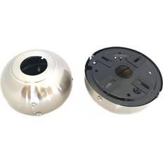 Silver Lamp Parts Edm Replacement Silver Aluminium Lamp Ø 131 x 58.5 mm Shade