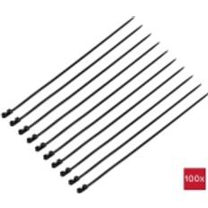 TRU Components Screw Mounted Cable Ties TC-12814172 100 pcs