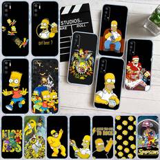 Bandai ED47 Simpsons Phone Case for Motorola Edge 20 30 S30 40 50 Fusion Lite Plus Pro Neo Ultra One