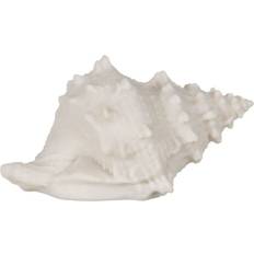 BigBuy Home Vit Sten Sand 18 x 11.8 x 11 cm Bordslampa