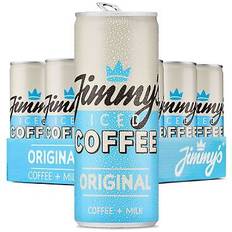 Cold Brew & Bottled Coffee Jimmy's Iced Coffee Slim Can 250ml Pack of 12