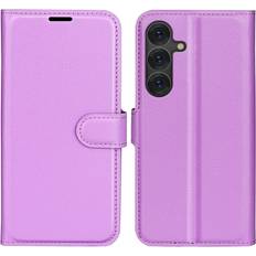 Eiderwood Stötskyddande Läder Wallet Case Samsung Galaxy S25+ Plus