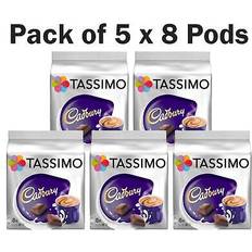 Tassimo Drinking Chocolate Tassimo Cadbury Hot Chocolate Pods Pack of 5
