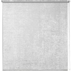 Velvet Roller Blinds New Edge Blinds 145 cm Light Grey Crushed Velvet Roller