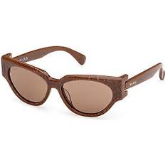 Max Mara MM0139 With Clip On 56E Women’s Glasses - Brown