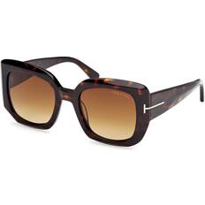 Solglasögon Tom Ford Kvinna FT1220 Solglasögon Acetat - Havana Brun