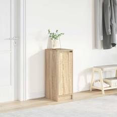 vidaXL Sonoma Eik Skoskap 29.5 x 34 x 76 cm Skohylle
