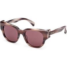 Max Mara MM0138 With Clip On 65Y Women’s Glasses - Brown