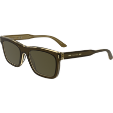 Sunglasses Calvin Klein CK25506S Squared Sunglasses - Acetate Brown